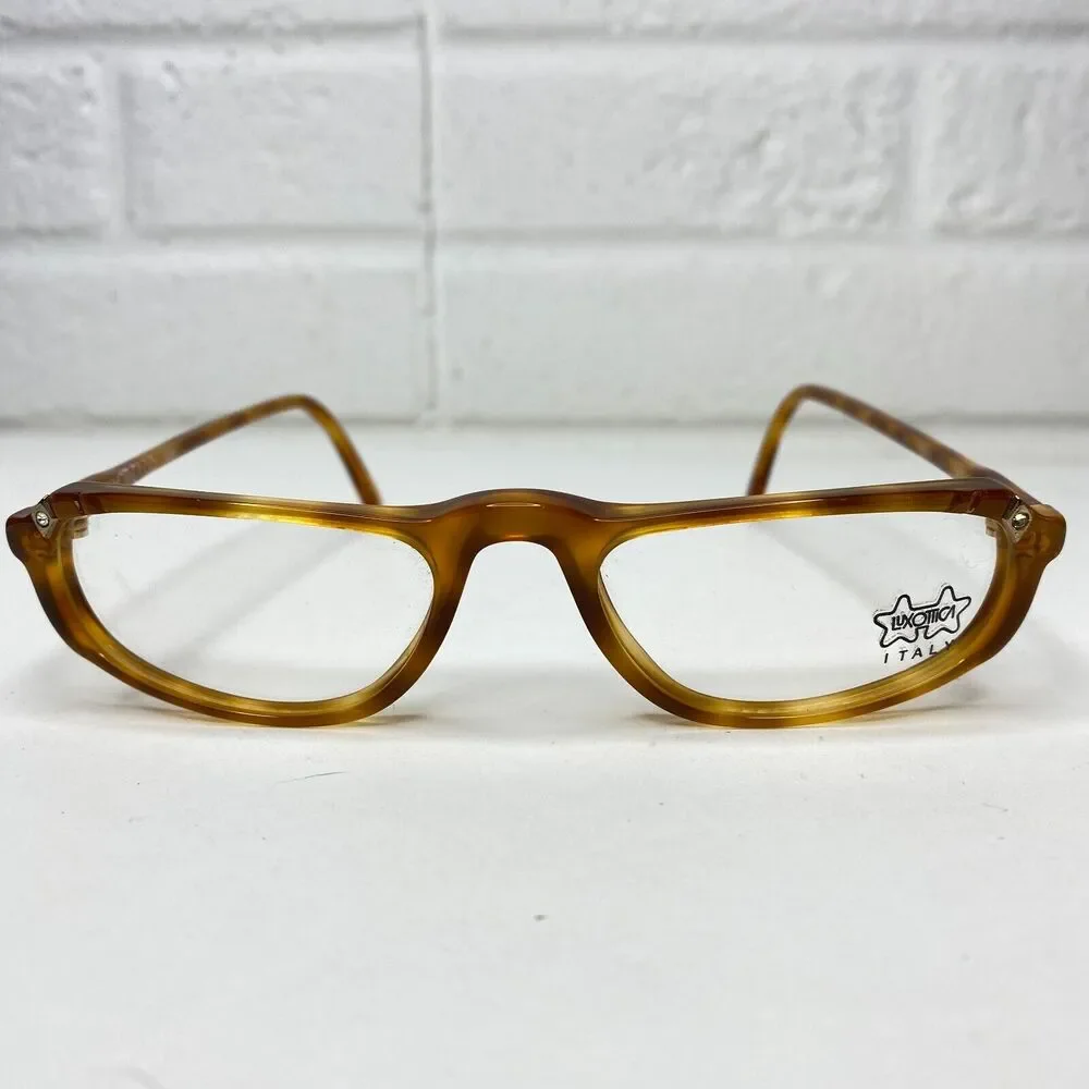 Luxottica LU4166 Eyeglasses Frames Tortoise Gold Square Full Rim‎ 52-19 H2651